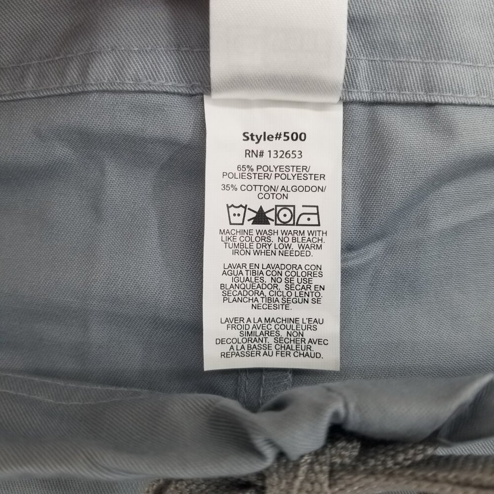 NWT WonderWink WonderWork‎ 500T Unisex Grey Scrub Pant Cargo Medium Tall (33") - Picture 5 of 8